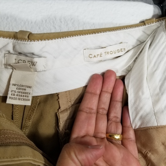 - J. Crew Khaki Trouser - Picture 7 of 7
